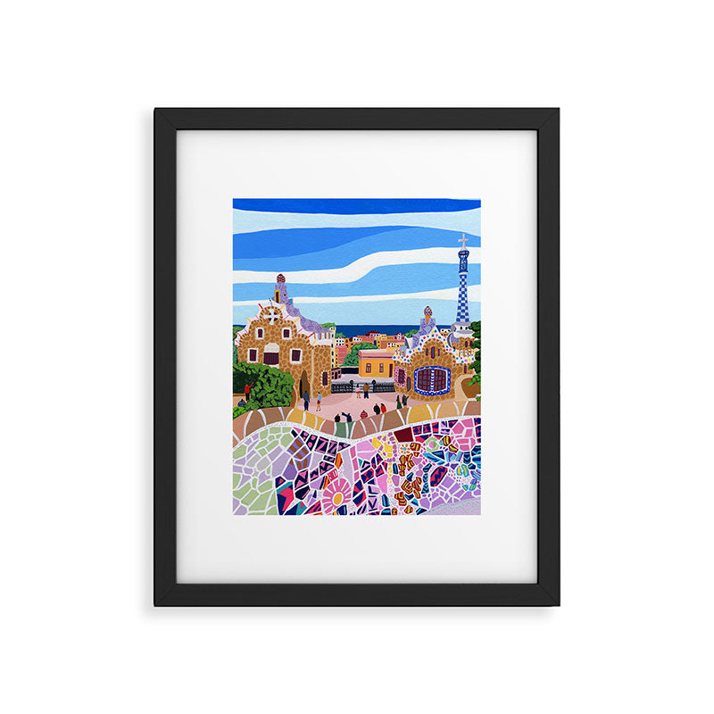Barcelona, Spain Framed Art Print Gallery Image 5