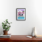 Bougainvillea Framed Art Print Gallery Image 2