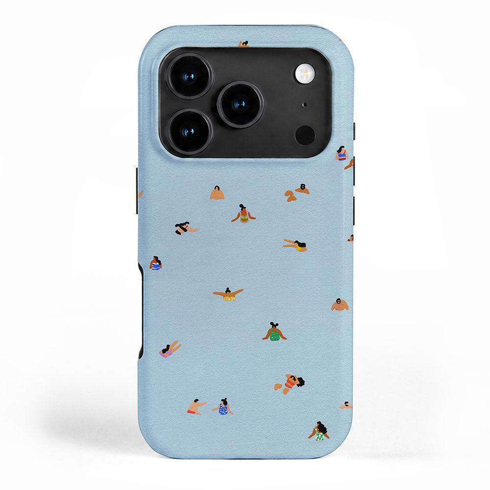 Dusty blue II iPhone Case Gallery Image 1