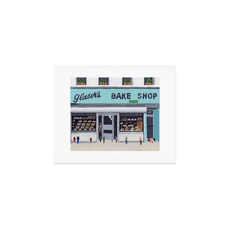 Glaser's bake shop Art Print Gallery Image 1