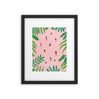 Green swimsuit Framed Art Print Gallery Image 5