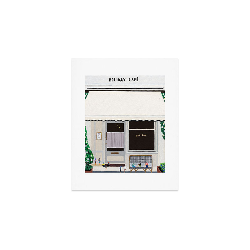 Holiday cafe Art Print Gallery Image 1