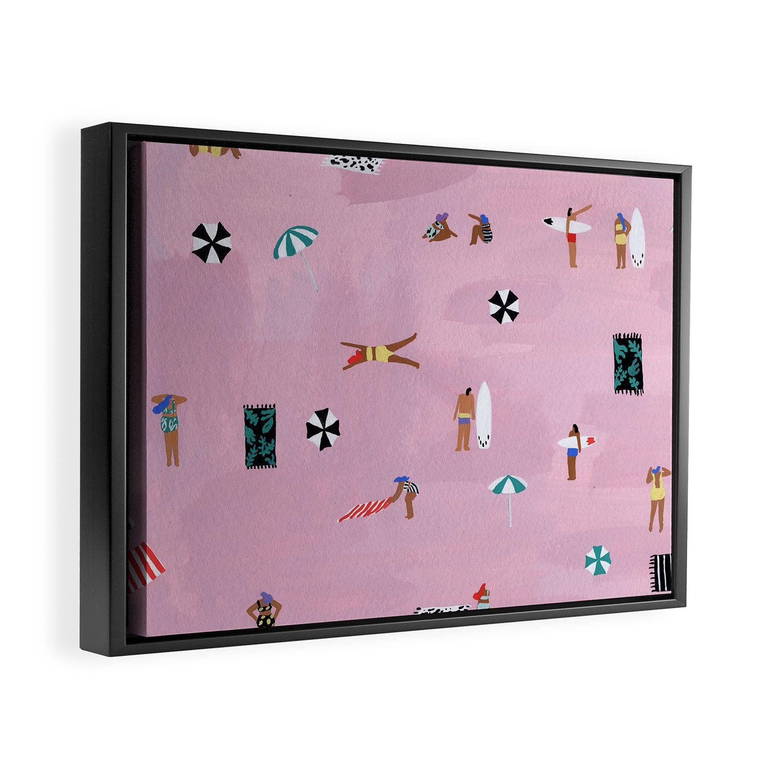 Lay down Framed Canvas Print Gallery Image 6