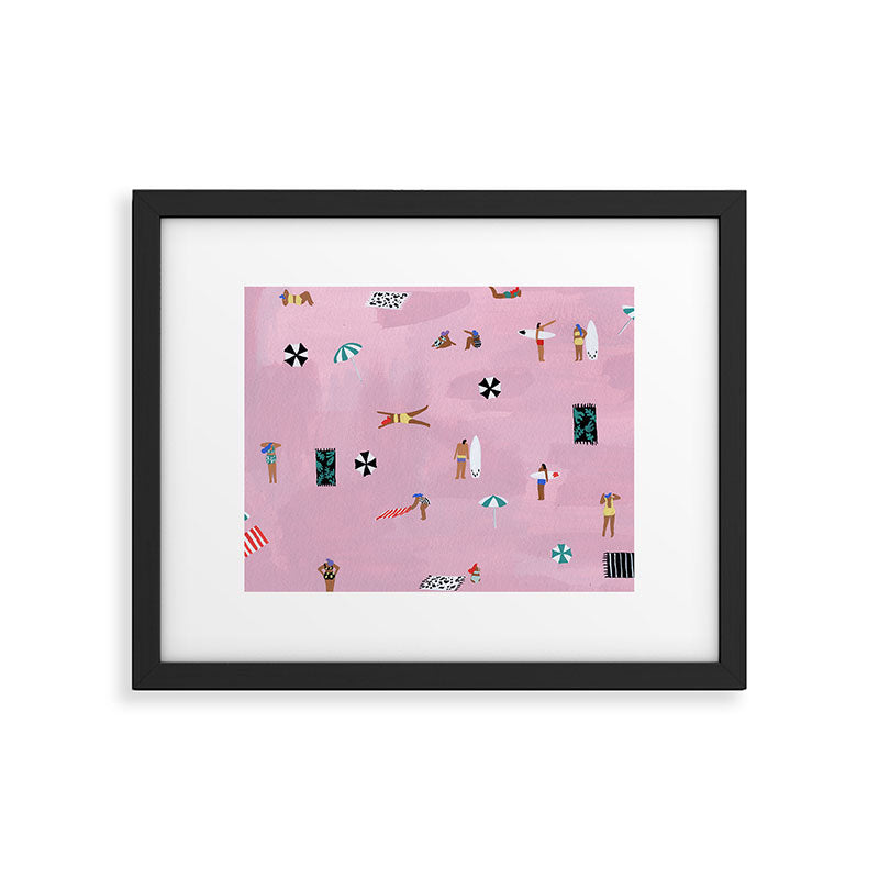 Lay down Framed Art Print Gallery Image 5