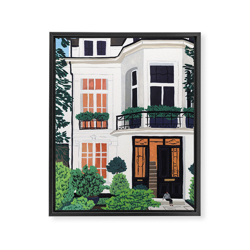 London Framed Canvas Print Gallery Image 6
