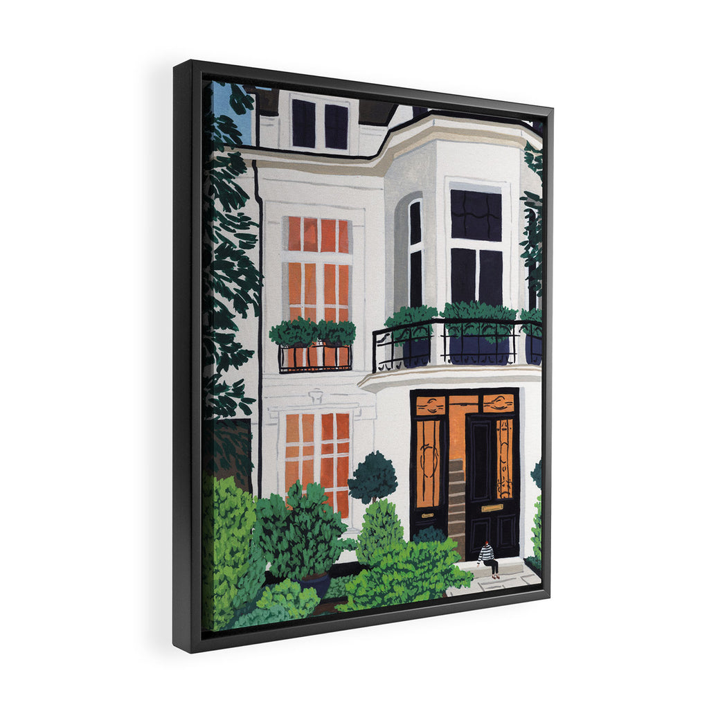 London Framed Canvas Print Gallery Image 2