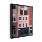 Manhattan New York Framed Canvas Print Gallery Image 2
