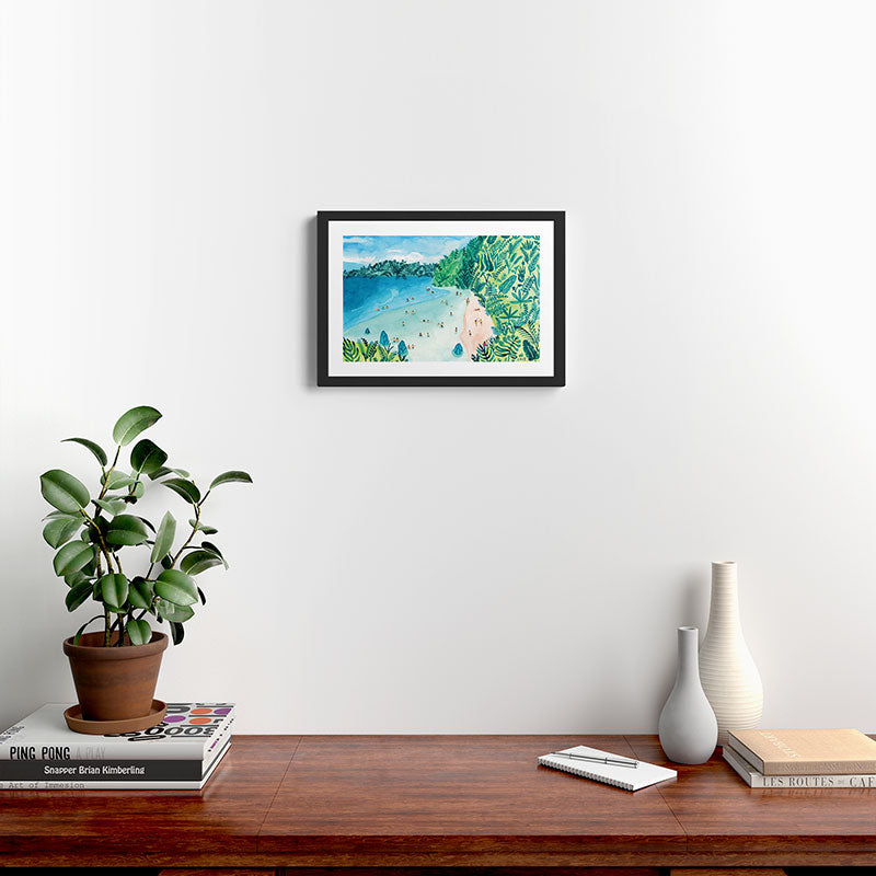 Paradise Framed Art Print Gallery Image 2