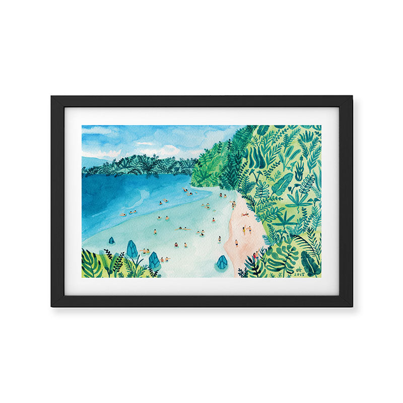 Paradise Framed Art Print Gallery Image 2