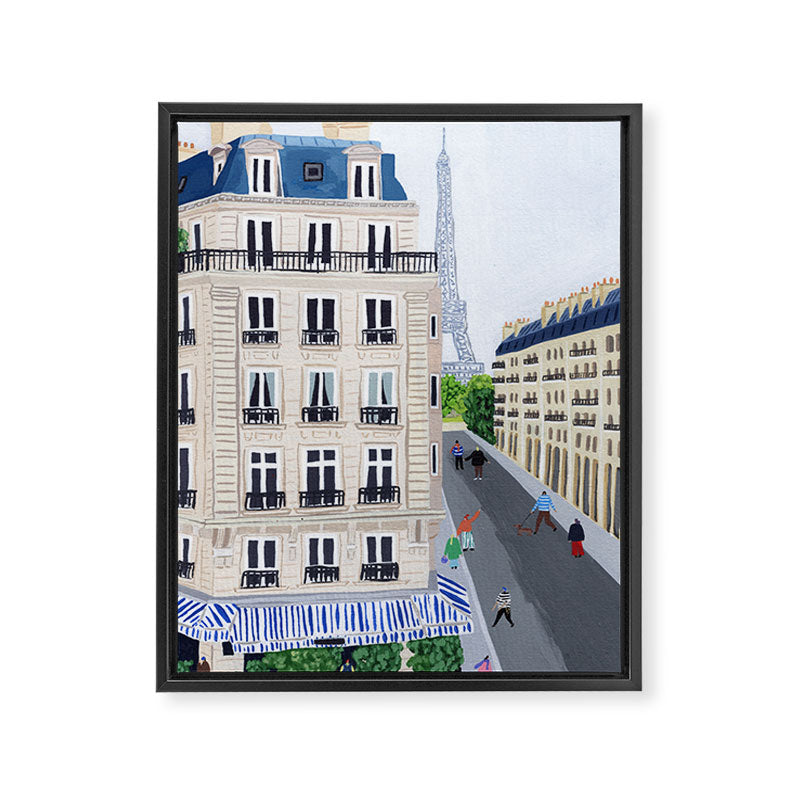 Paris is always a good idea Framed Canvas Print Gallery Image 6