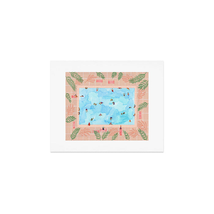 Peachy Palms Art Print Gallery Image 1