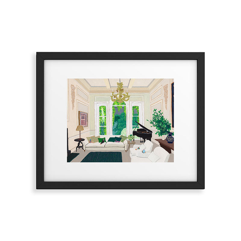 Pimlico house Framed Art Print Gallery Image 5
