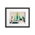 Pimlico house Framed Art Print Gallery Image 5