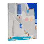 Santorini Sun Canvas Print Gallery Image 6