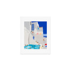 Santorini Sun Art Print Gallery Image 1