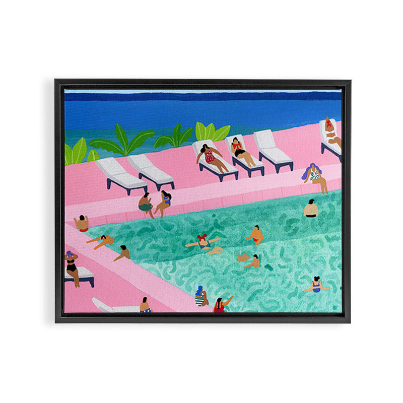 Seaview Framed Canvas Print Gallery Image 2