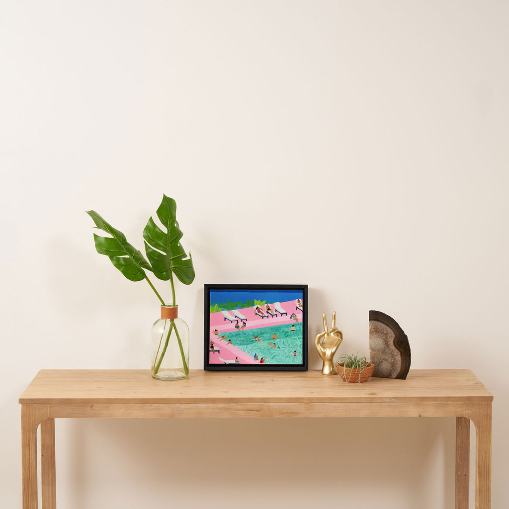 Seaview Framed Canvas Print Gallery Image 4
