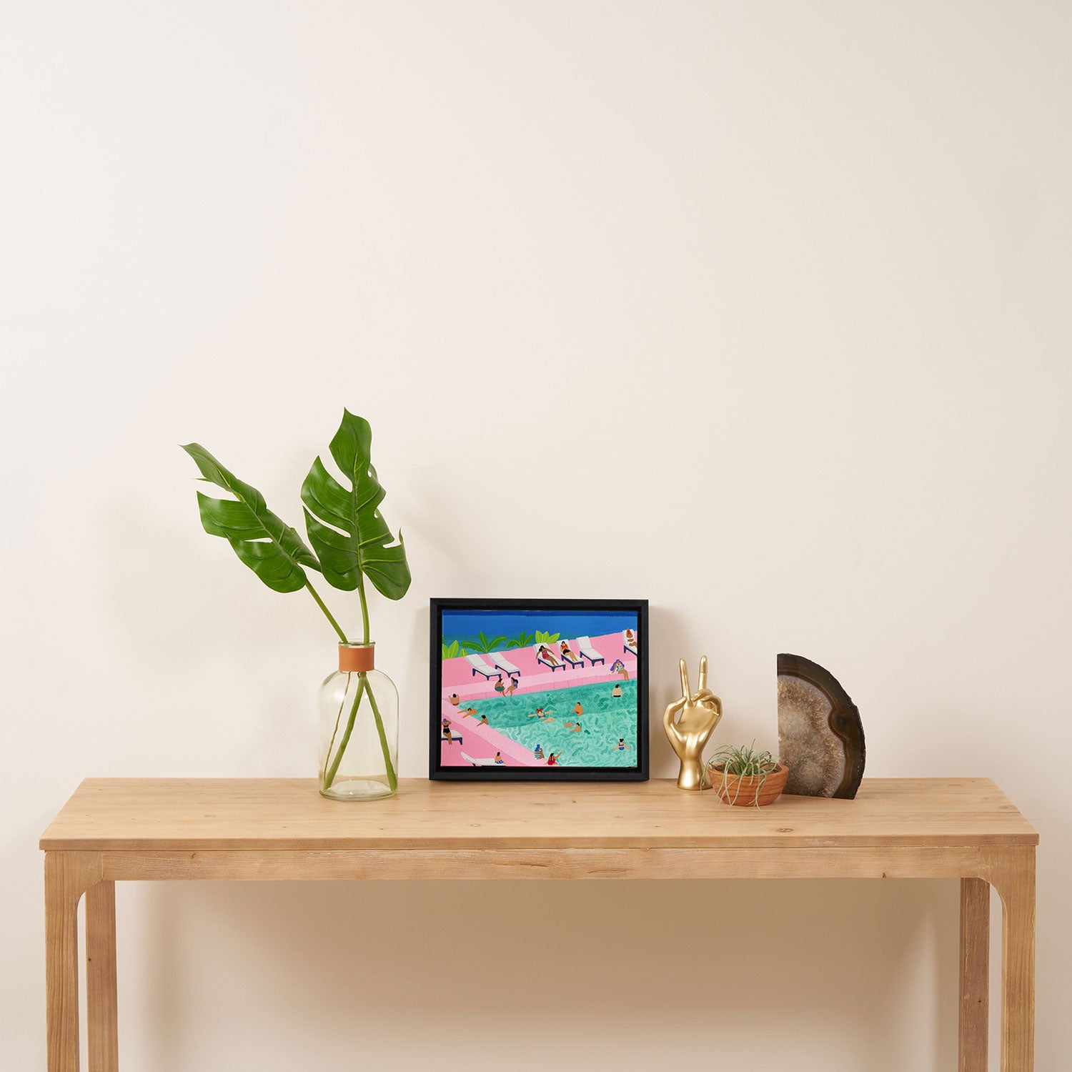 Seaview Framed Canvas Print Gallery Image 4