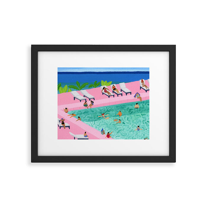 Seaview Framed Art Print Gallery Image 1