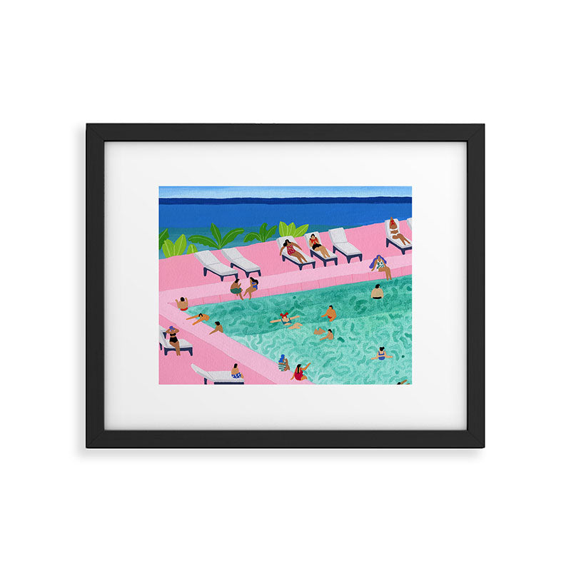 Seaview Framed Art Print Gallery Image 5