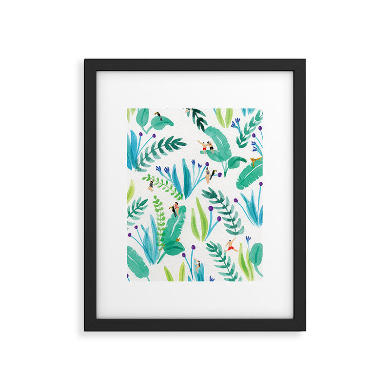 Toucan jungle Framed Art Print Gallery Image 4