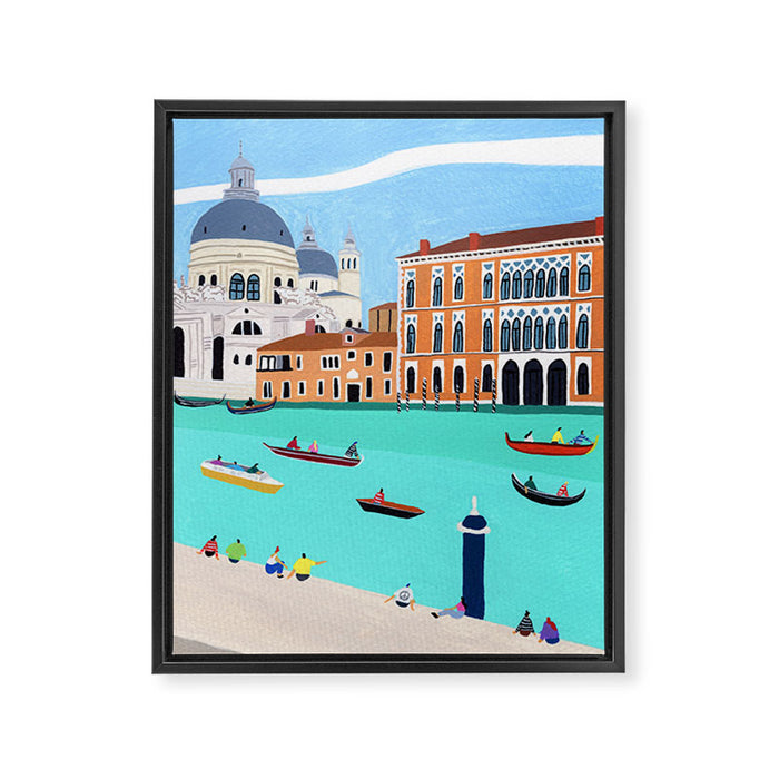 Venice, Italy Framed Canvas Print Gallery Image 1