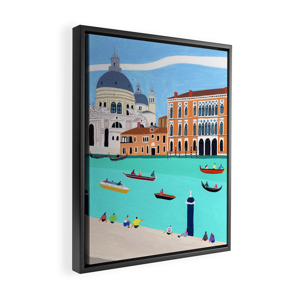 Venice, Italy Framed Canvas Print Gallery Image 2