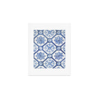 Blue Portugese Tile Pattern | Colorful Travel Photography in Portugal | Azulejos House Design Art Print Art Print Gallery Image 1