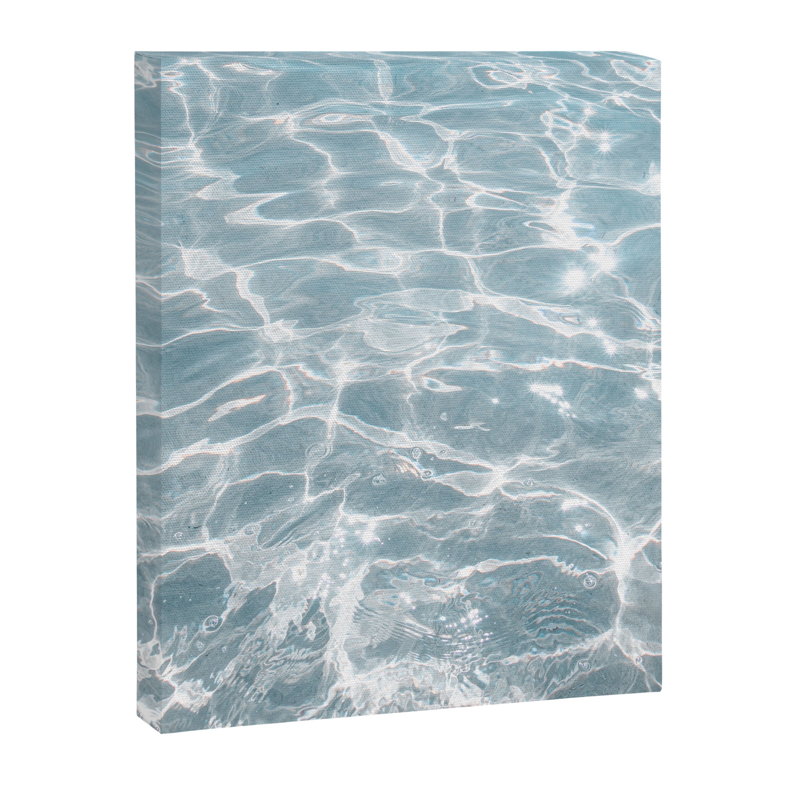 Crystal Clear Blue Water Photo Art Print | Crete Island Summer Holiday | Greece Travel Photography Canvas Print Gallery Image 6