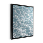 Crystal Clear Blue Water Photo Art Print | Crete Island Summer Holiday | Greece Travel Photography Framed Canvas Print Gallery Image 2