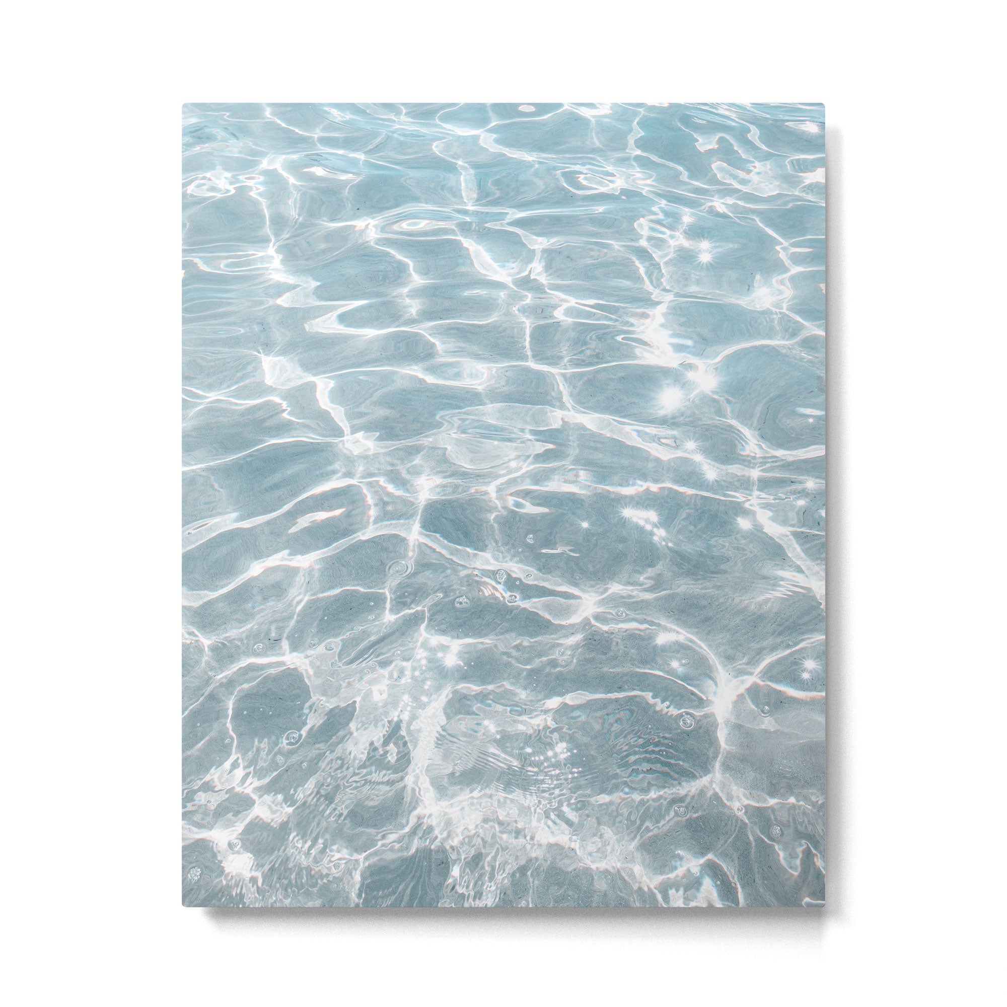 Crystal Clear Blue Water Photo Art Print | Crete Island Summer Holiday | Greece Travel Photography Metal Print Gallery Image 4