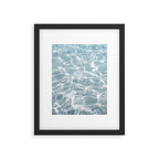 Crystal Clear Blue Water Photo Art Print | Crete Island Summer Holiday | Greece Travel Photography Framed Art Print Gallery Image 5