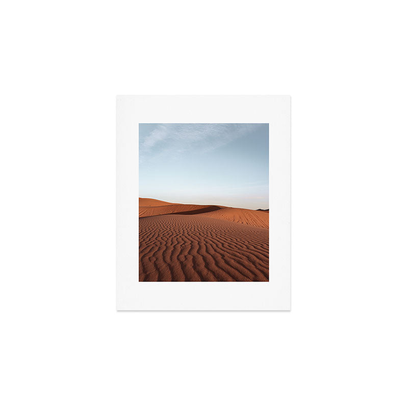 Fine Desert Structures Photo | Sahara Desert Morocco Art Print | Landscape Nature Travel Photography Art Print Gallery Image 1