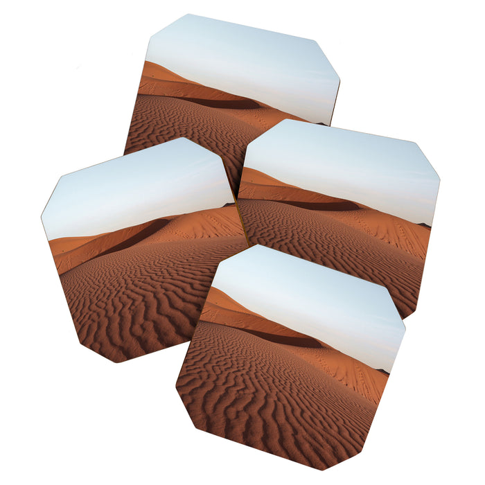 Fine Desert Structures Photo | Sahara Desert Morocco Art Print | Landscape Nature Travel Photography Coaster Gallery Image 1