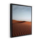 Fine Desert Structures Photo | Sahara Desert Morocco Art Print | Landscape Nature Travel Photography Framed Canvas Print Gallery Image 2
