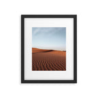 Fine Desert Structures Photo | Sahara Desert Morocco Art Print | Landscape Nature Travel Photography Framed Art Print Gallery Image 5