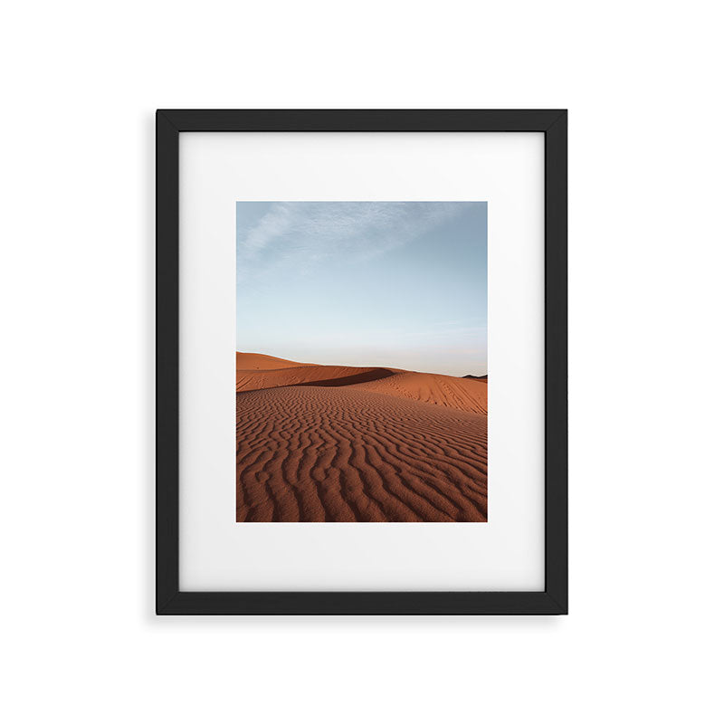 Fine Desert Structures Photo | Sahara Desert Morocco Art Print | Landscape Nature Travel Photography Framed Art Print Gallery Image 5