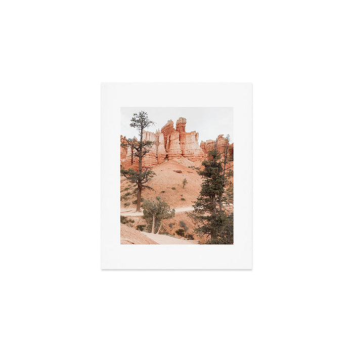 Landscape Of Bryce National Park Photo | Utah Nature Art Print | USA Digital Travel Photography Art Print Gallery Image 1