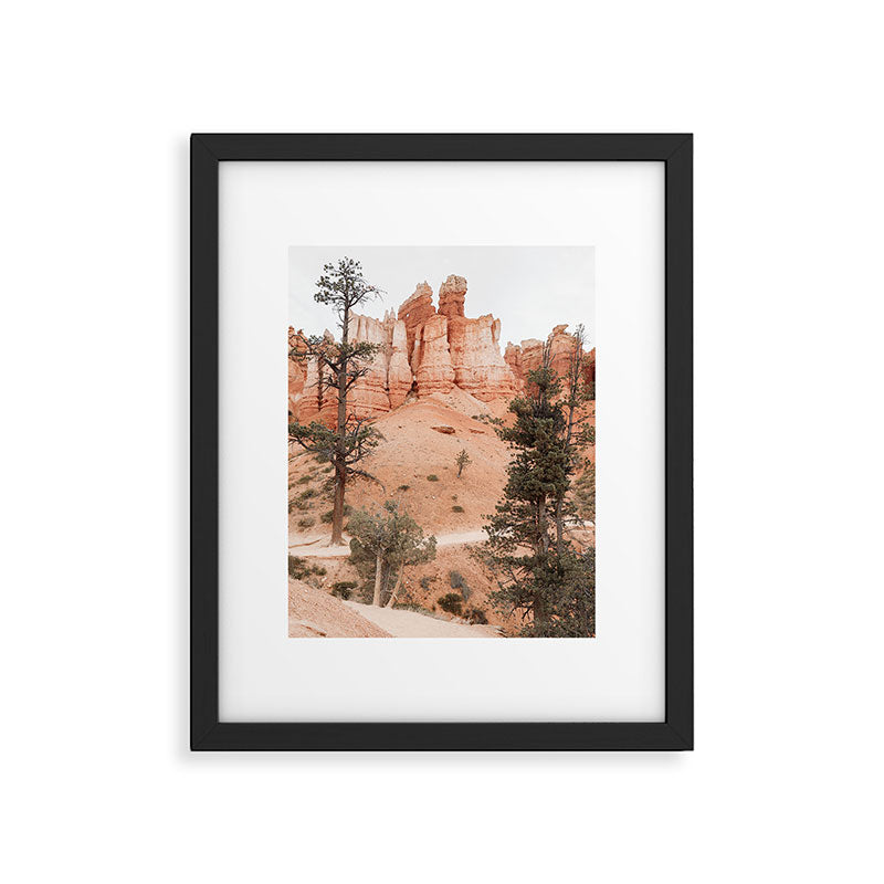 Landscape Of Bryce National Park Photo | Utah Nature Art Print | USA Digital Travel Photography Framed Art Print Gallery Image 4