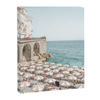 Marina Grande Beach Photo | Amalfi Coast Town In Italy Art Print | Summer Landscape Travel Photography Canvas Print Gallery Image 6
