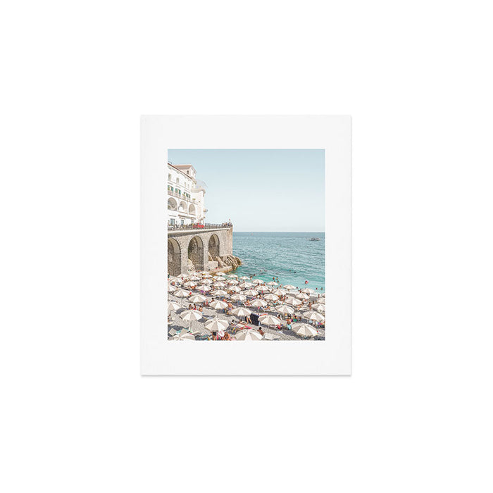 Marina Grande Beach Photo | Amalfi Coast Town In Italy Art Print | Summer Landscape Travel Photography Art Print Gallery Image 1