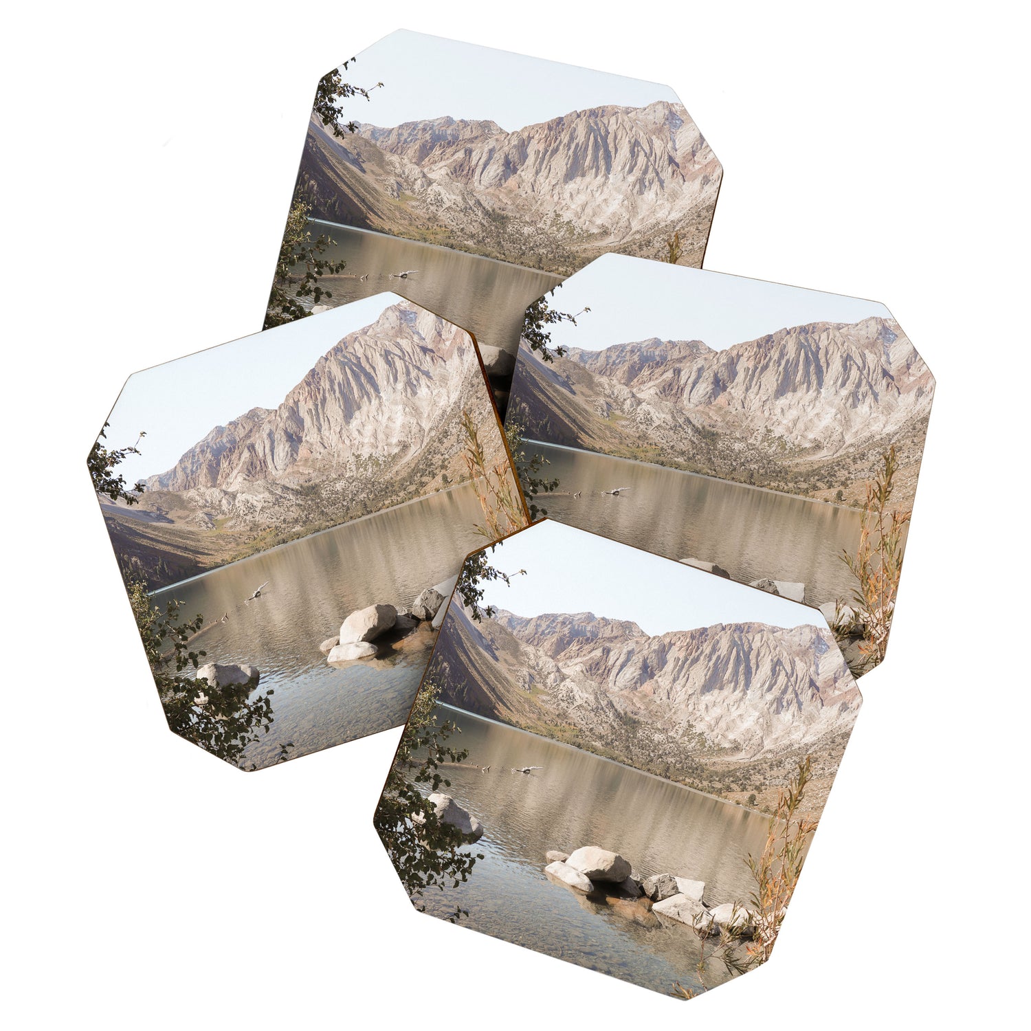 Mountains Of California Picture | Mammoth Lakes Landscape Art Print | USA  Nature Travel Photography Coaster Gallery Image 1