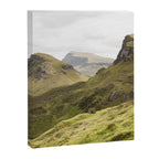 Quiraing Landscape | Nature Travel Photography Art Print | Isle of Skye in Scotland Canvas Print Gallery Image 6