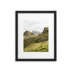 Quiraing Landscape | Nature Travel Photography Art Print | Isle of Skye in Scotland Framed Art Print Gallery Image 5