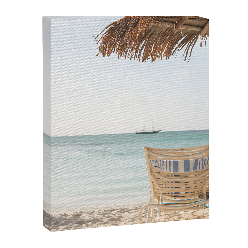 Summer Holiday Beach Photo | Aruba Island Ocean View Art Print | Caribbean Nature Travel Photography Canvas Print Gallery Image 6