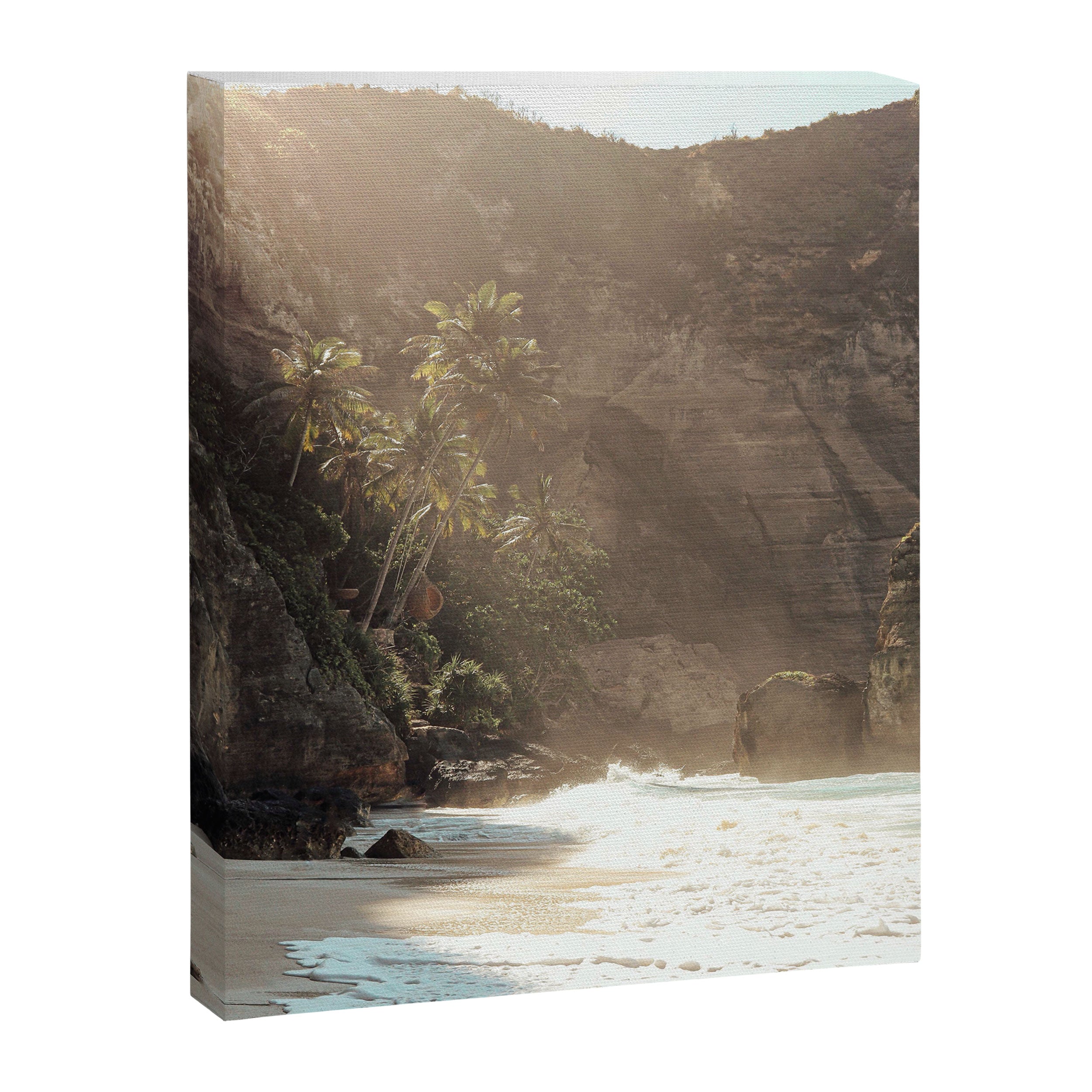 Tropical Bali Beach Photo | Diamond Beach Nusa Penida Island Print | Indonesia Travel Photography Canvas Print Gallery Image 6