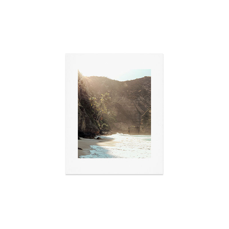 Tropical Bali Beach Photo | Diamond Beach Nusa Penida Island Print | Indonesia Travel Photography Art Print Gallery Image 1