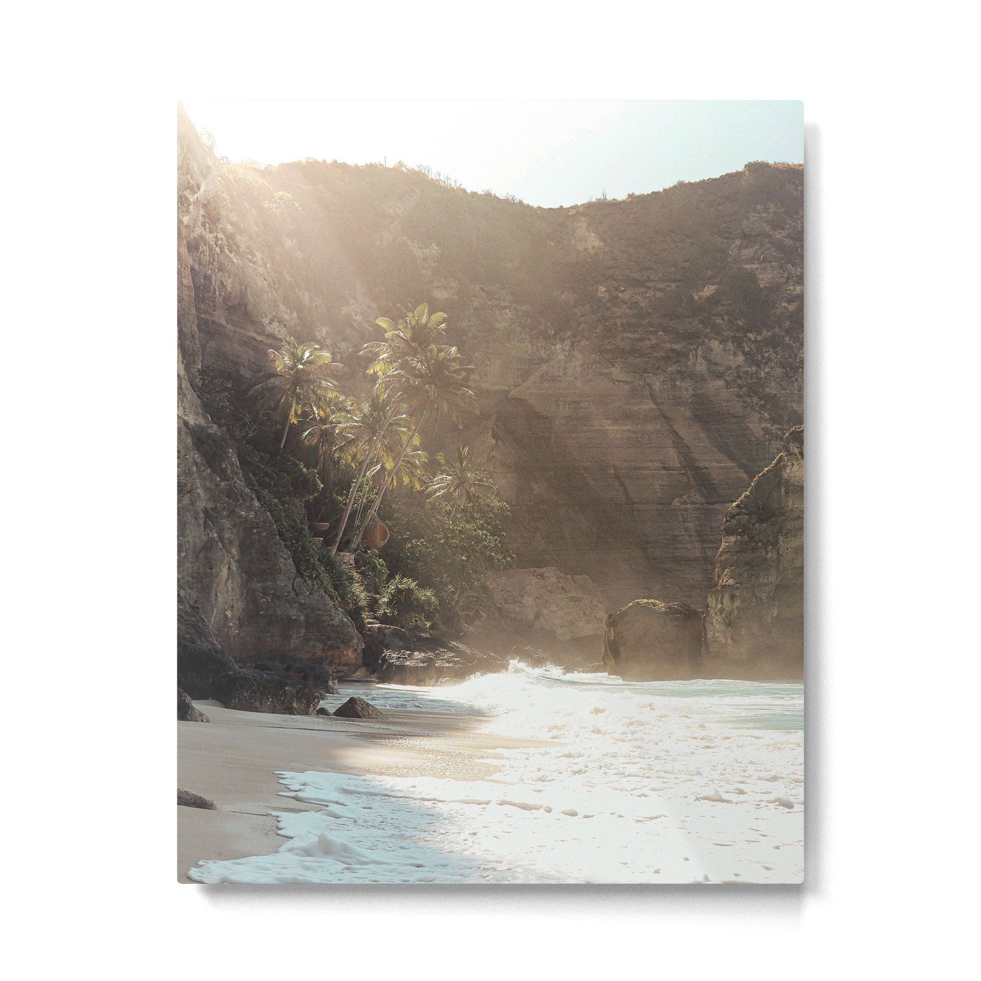 Tropical Bali Beach Photo | Diamond Beach Nusa Penida Island Print | Indonesia Travel Photography Metal Print Gallery Image 4