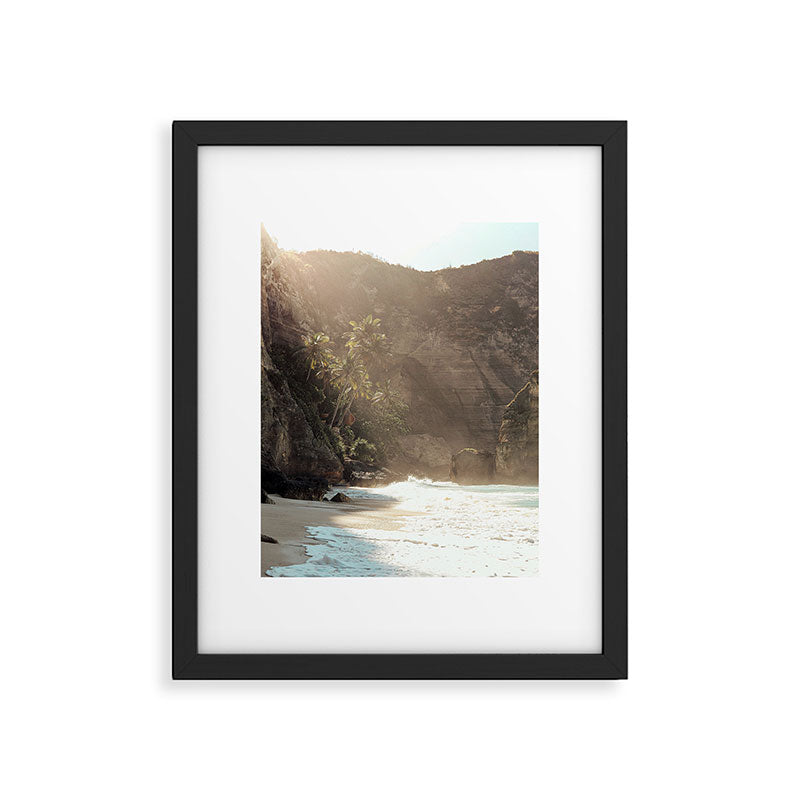 Tropical Bali Beach Photo | Diamond Beach Nusa Penida Island Print | Indonesia Travel Photography Framed Art Print Gallery Image 5