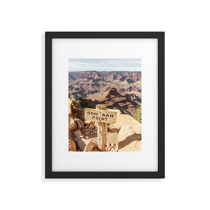 Viewpoint Grand Canyon National Park Arizona Photo | Nature Landscape Print | USA Travel Photography Framed Art Print Gallery Image 5